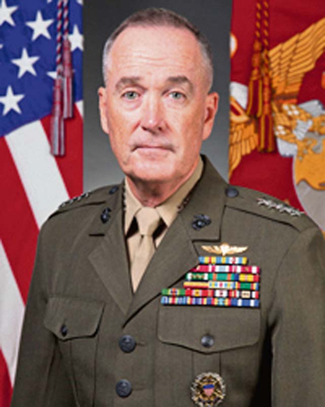 <b>Joseph F. Dunford</b> Jr. to serve as the 19th chairman of the Joint Chiefs of <b>...</b> - photo1a1