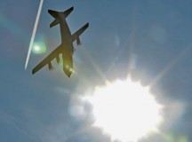 Photo by Airman 1st Class Jordan CastelanInto the blueA C-130J Super Hercules banks left over Ramstein Aug. 29. The C-130J Super Hercules primarily performs the tactical portion of the airlift mission, fulfilling a wide range of operational missions in both peace and war situations.