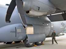 Photo by Airman 1st Class Dymekre AllenWing inspectionCapt. Daniel Sabatelli, 37th Airlift Squadron, inspects the wings of a C-130J Super Hercules June 12 on Ramstein. The 37th AS regularly conducts airlifts, airdrops and aeromedical evacuation operations for the largest air base in Europe.