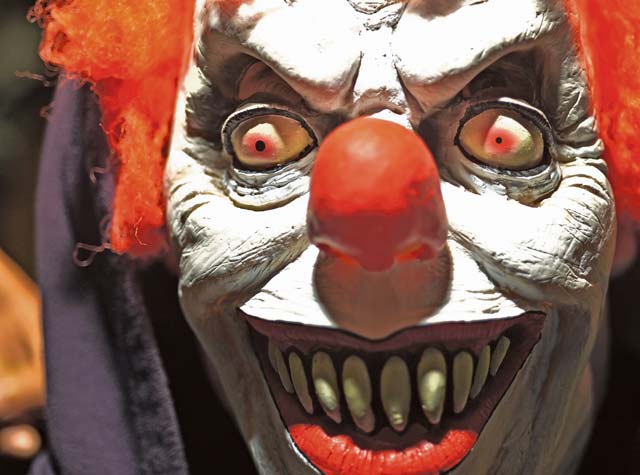 Jonathan Durr, 11, is a victim of a horrible clown school accident that transformed him into monster bent on revenge.