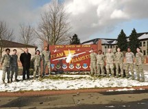 Courtesy photo
Members of the 86th Operations Group pose for a photo on Ramstein. The 86th OG was awarded the Aviation Resource Management Team of the Year Award in U.S. Air Forces in Europe and Air Forces Africa.