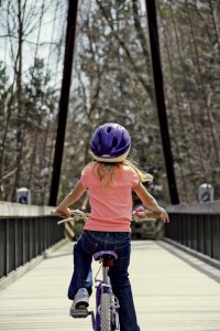 Courtesy photoAccording to the Department of Transportation, bicyclists under 14 are at a five times greater risk for injury than older cyclists. Helmets should always be worn for safety.