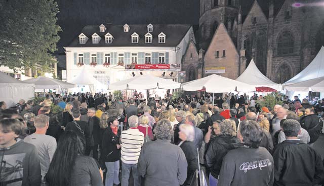 Courtesy photo Bands perform during the Kaiserslautern Barbarossa fest, “Swinging Lautern,” today and Saturday on a stage near Stiftskirche.