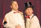 Photo17b Paul Snyder (left) and Hudson Nihas perform several roles in KMC Onstage’s “The 39 Steps.”