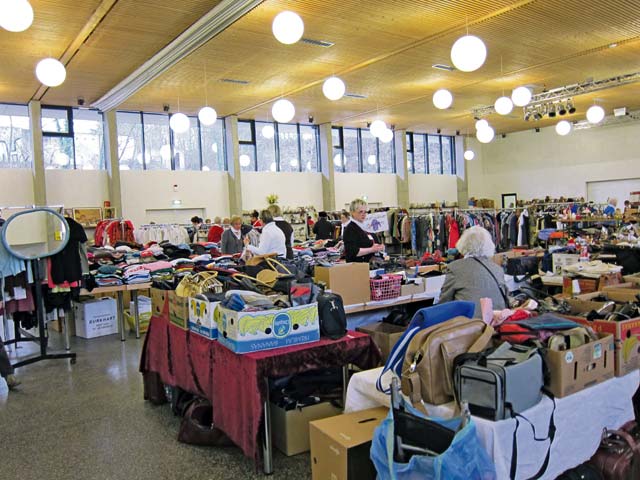 Photo by Petra LessoingThe Pfennig Bazaar is like a flea market that offers a variety of merchandise. It takes place March 7 to 9 in the event hall of the Kaiserslautern Gartenschau.