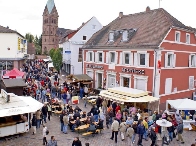 Photo by Stefan LayesThe center of Ramstein-Miesenbach hosts vendors, exhibitors and musicians from 11 a.m. to 6 p.m. Saturday and Sunday.