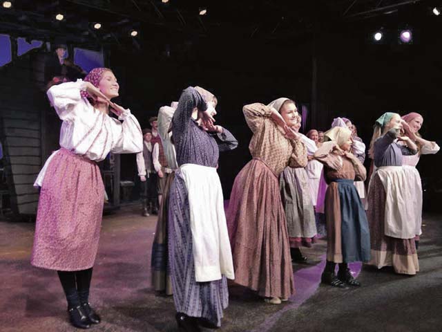 There’s still time to see KMC Onstage’s latest production, “Fiddler on the Roof.” The story centers around poor dairyman Tevye and his five daughters who live in the colorful and tight-knit Jewish village of Anatevka. Tevye tries to protect his daughters and instill in them tradition in the face of changing social mores and the growing anti-Semitism of Czarist Russia. The next showings of “Fiddler on the Roof” will take place at 7:30 p.m. today, Saturday and Jan. 9, 10, 16 and 17, and 3 p.m. Jan. 11 and 18 (special family matinees). Tickets cost $14 for adults, $12 for students and senior citizens (60 and over), $10 for children 9 to 12 years old, $8 for children 6 to 8 years old, $5 for children 3 to 5 years old, free for Fisher House families and wounded warriors, and $45 for a special family pass (family of four or more). Children between 3 and 5 years old are only permitted to special Sunday family matinees. Children under 3 are not permitted to any performance.
