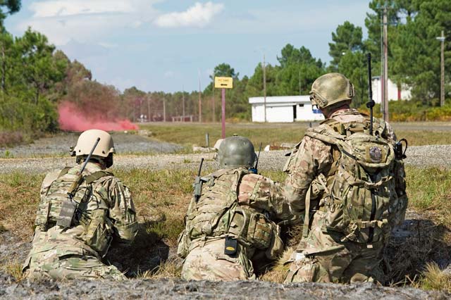 Joint terminal attack controllers from the 2nd Air Support Operations Squadron take part in Serpentex 2014 Sept. 15 to 26 in Mont-de-Marsan, France. Serpentex was the seventh annual French air force-hosted multinational close air support exercise with more than 700 members from Belgium, Canada, France, Germany, Italy, Slovenia, Spain, the United Kingdom and the United States working together.