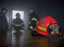 Airmen from the 435th Air Ground Operations Wing’s Contingency Response Group talk about where to place the mannequins for the next search and rescue demonstration Dec. 4 on Ramstein.