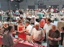 Courtesy photoVisitors of the mineral fair in Freisen can admire gemstones and minerals Sunday at Buchwaldhalle.