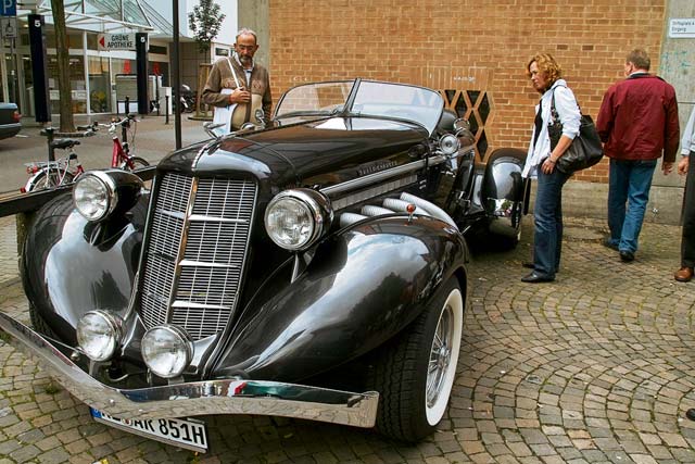 Vintage, unique vehicles on display in Kaiserslautern