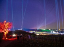 Photos by the City of Bad Dürkheim
Visitors can enjoy the illuminated vineyards in Bad Dürkheim today and Saturday.