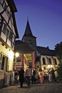 Courtesy photosVisitors at the Freinsheim Alstadtfest enjoy the medieval surroundings Thursday to June 1.