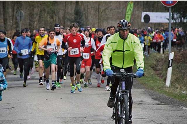 Courtesy photoAbout 440 runners participate in the half marathon in 2013.