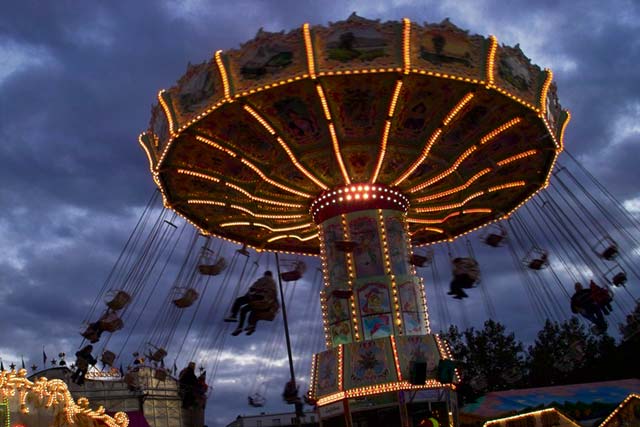 Photos by City of KaiserslauternThe October carnival features a large variety of rides today to Oct. 28 in Kaiserslautern.