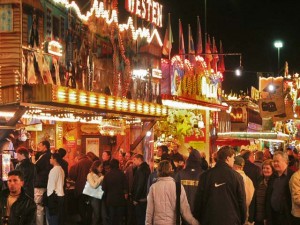 Skills booths as well as food and candy stands can be found at the Kaiserslautern October  carnival starting today and running through Oct. 28.