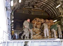 Courtesy photo

Airmen from the 435th Contingency Response Group load cargo as part of an operation conducted Feb. 15 to March 10 in Romania.
