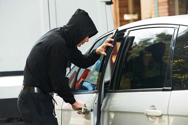 Courtesy photoThieves tend to look for “easy targets.” Easy targets include unlocked car doors, open windows and doors that are not locked with a deadbolt. 