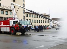 Bundeswehr firefighters visit Ramstein