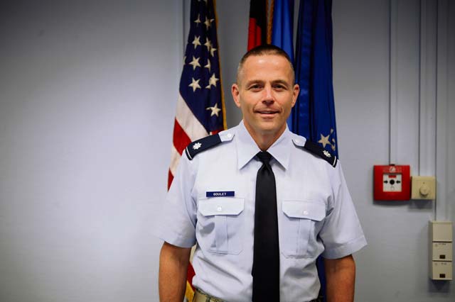 Lt. Col. Wayne GouletWhat military branch did you serve in?: U.S. Air ForceWhen did you serve?: 1986-2011Were you in any conflicts?: Operation Northern Watch, Operation Iraqi Freedom and Operation Enduring FreedomWhat is your current occupation?: Senior aerospace science instructor, Ramstein High SchoolWhat did you learn from your experience in the military?: “Trust your co-workers and subordinates. Don’t tell them how to do something. Rather, tell them what needs to be done. Give them the big picture. They will almost always surprise you with their ingenuity by finding a better way to get the desired result. Treat your Senior NCOs with the utmost respect they deserve and have earned. Successful military leaders know they must rely upon the professional advice and expertise of their organization’s NCOs.