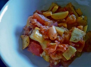Summer Squash and Tomato Side Dish
