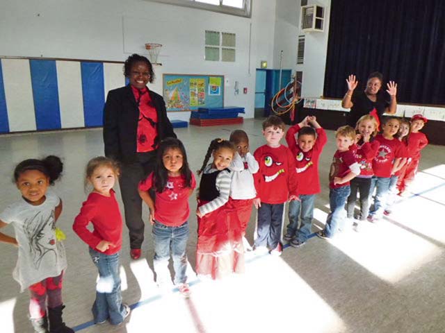 Courtesy photoRed Ribbon WeekWetzel Elementary School students support Red Ribbon Week by wearing red.