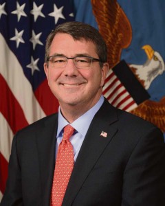 Courtesy photoAsh Carter became the 25th secretary of defense Feb. 17.