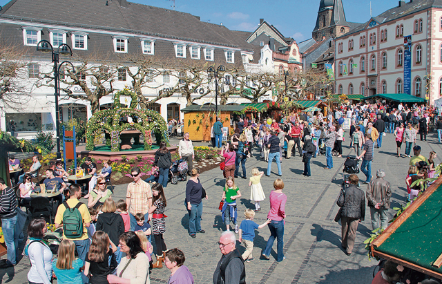 Courtesy photoThe Easter market in Sankt Wendel lures visitors with many attractions.