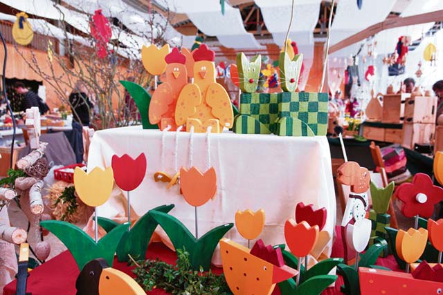 Courtesy photosThe annual Easter market in Niederkirchen offers a variety of Easter items and decorations in the local community hall.