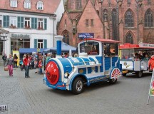 Courtesy photos
A kiddie train takes children for rides throughout the streets of Kaiserslautern's city center during the children's fest on Saturday.