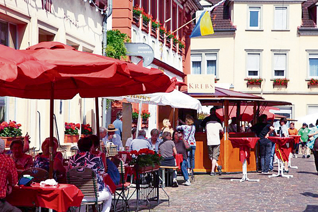 Courtesy photo Old town fest in Freinsheim: Freinsheim's wine growing community will celebrate its annual “Altstadtfest,” or old town fest, Thursday to June 7. Local vintners and caterers start serving specialties at 11:30 a.m. Thursday, when Germans celebrate Corpus Christi Day. Fest hours are from 6 p.m. to midnight June 5, 11:30 a.m. to midnight June 6, and 11:30 a.m. to 10 p.m. June 7. There will be a diversified musical program featuring jazz, blues, funk, pop and rock. Sunday shopping will be from 1 to 6 p.m. June 7. The center of town will be closed to motorized traffic. Parking is available at the edge of town and the center is within walking distance. For details, visit www.stadt-freinsheim.de.
