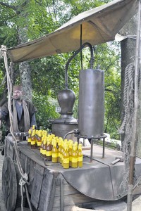 Courtesy photoVendors and craftsmen show off their items and skills at the medieval market at Lichtenberg Castle Saturday and Sunday.