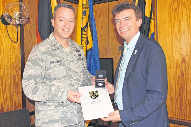 Ramstein-Miesenbach recognizes 86th AW commander’s leadership