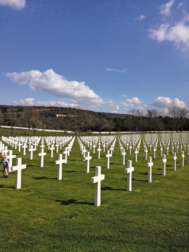 Over 10,000 American service members were laid to rest at the magnificent cemetery located near St. Avold, France.