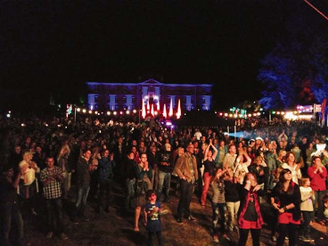 Courtesy photo Schlosspark fest The grounds of Trippstadt Schloss (palace) open at 6 p.m. today for the annual Schlosspark Festival. At 8:30 p.m. today, the entire area gets illuminated. A performance by "Graceland — A tribute to Simon & Garfunkel meets classics" is from 7 to 9:30 p.m. followed by disco dancing and an Abba cover show from  10 p.m. to 1:30 a.m. Tickets cost €16.50. On Saturday, doors to the light fest open at 5 p.m. The band Season Four plays 6 to 8 p.m. and Brass Machine & Friends follow at 8:30 p.m. to 1 a.m. A special light and fire show is from 10 to  10:30 p.m., and a fireworks display with music will be at 10:50 p.m. Tickets cost €11.50. A combination ticket for both days is €24.50. For details, visit  www.schlosspark-festival.de.