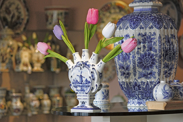 Courtesy photos by Nico van Nieuwenhuijzen, Delft Pottery Delft blue pottery