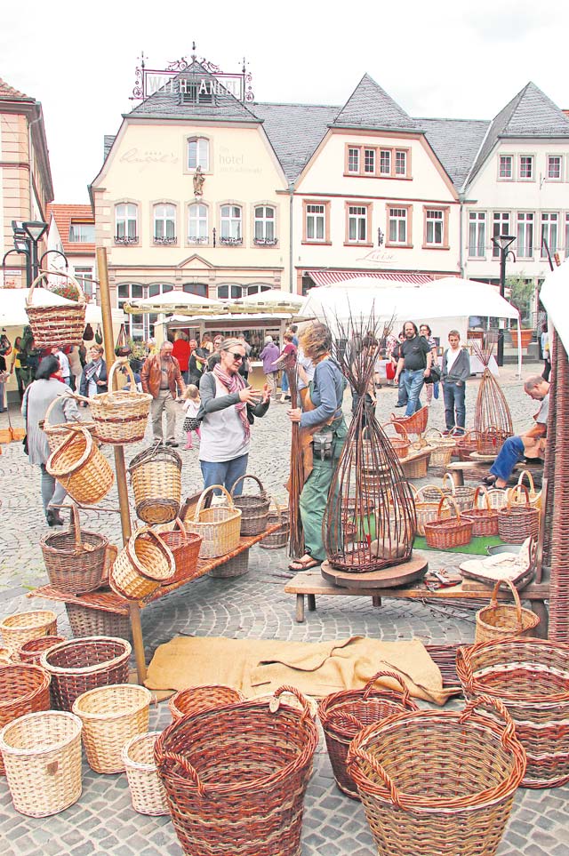 Courtesy photos The historical part of Sankt Wendel is the stage for an arts and crafts market 11 a.m. to 7 p.m. Saturday and Sunday.