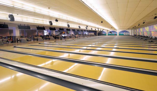 The 86th Force Support Squadron staff recently completed upgrades to the Ramstein Bowling Center. The upgrades included new flooring, lighting and furniture.