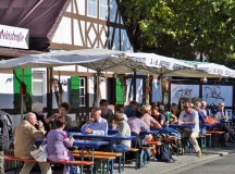 Courtesy photo
Wine village opens in Neustadt
The annual wine harvest fest in Neustadt/German Wine Street starts today with the opening of the wine village consisting of little framework houses across from the train station. Visitors can taste new wine and Palatinate food specialties including onion cake, liver dumplings and saumagen. The wine harvest fest with a carnival takes place Oct. 2 to Oct. 12. The big vintner's parade is scheduled for 2 p.m. Oct. 11. For more information, visit www.neustadt.eu.