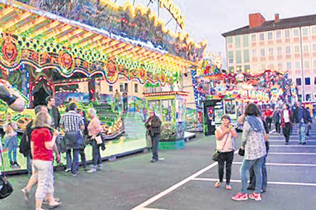 Courtesy photo Kusel fair Kusel will celebrate its traditional fall fair today through Tuesday. The event opens at 8:30 p.m. today in the fest tent with the tapping of the first keg of beer. There will be rides and various vendors as well as a fest parade which goes through town at 2:30 p.m. Saturday. Each day, various bands will perform in the fest tent. For more information, visit www.kuseler-herbstmesse.de.