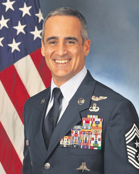 Chief Master Sgt. Ramon Colon-Lopez, command chief master sergeant of the U.S. Air Forces Central Command