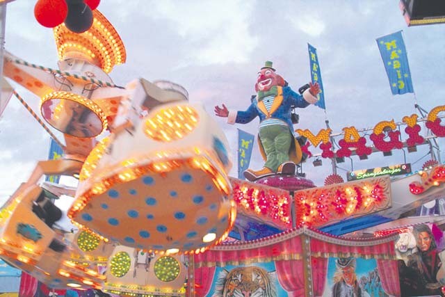 The October carnival in Kaiserslautern will feature a variety of rides today through Oct. 26.