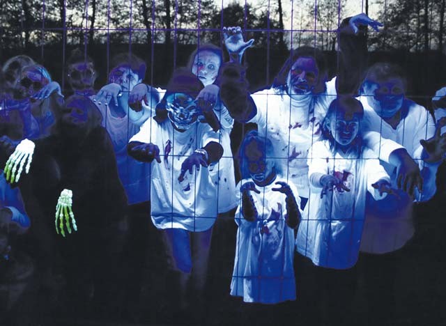 Courtesy photo A variety of ghosts are scheduled to scare participants in the horror hike Saturday in Breunigweiler.
