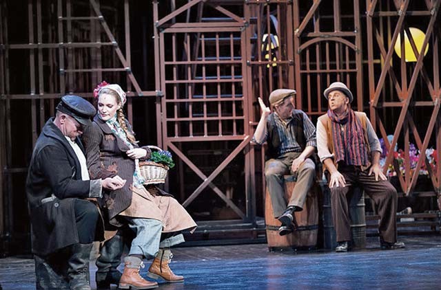 Courtesy photo ‘My Fair Lady’ in German The Pfalztheater Kaiserslautern presents “My Fair Lady,” a musical by Frederick Loewe in German, at 7:30 p.m. today and Feb. 17, and 3 p.m. Jan. 24. The story is based on the book Pygmalion by George Bernard Shaw. Tickets cost between €20 and €38. For more information or to purchase tickets, call Pfalztheater at 0631-3675-209 or visit www.pfalztheater.de.