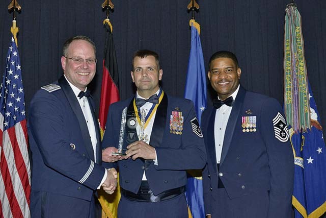 Senior NCO of the Year — Master Sgt. Jason M. Spedding, 86th Security Forces Squadron