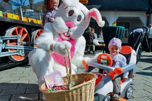 Photo by Tourist-Information Ferienland CochemEaster market in Cochem Cochem at the Mosel River holds its Easter market Saturday and Sunday. Numerous vendors offer Easter gifts, decorations, and eating and drinking specialties. A life-sized Easter Bunny passes out little gifts to children, who can have their faces painted and take part in crafting. New car models are on display at Carlfritz-Nicolay-Platz. Stores are open from  1 to 6 p.m. Sunday. For details, visit www.cochem.de.