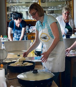 Courtesy photo Dampfnudel festThe women of Morbach village present their dampfnudel fest Sunday in the Gemeindesaal on Lindenstrasse 71. Starting at 11:30 a.m., guests can taste  dampfnudeln with potato soup or wine sauce.  In the afternoon homemade cakes and coffee will be served. Morbach is a part of Niederkirchen, which is located north of Otterberg.