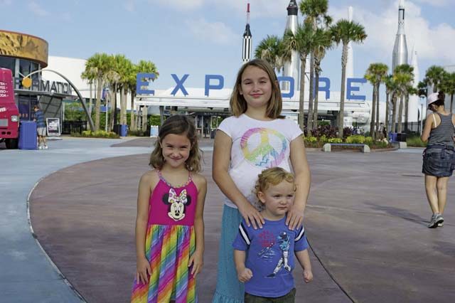 Emaleigh, Abagail and Ronan, children of Staff Sgt. Gerrett Cook, 86th Medical Group, and Ginger