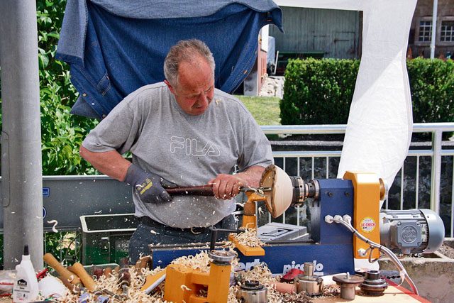 Courtesy photo Visitors of the Moscheltal Adventure Tour in Unkenbach can admire craftsmanship presentations Sunday.