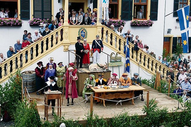 Courtesy photo The traditional billy goat auction in Deidesheim is one of the highlights during Pentecost. The auction takes place at 5:45 p.m. Tuesday.